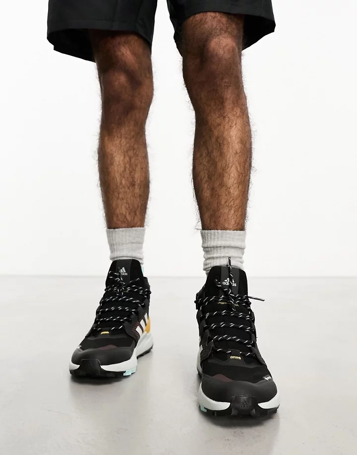 Botas negras y grises GORE-TEX Terrex Trailmaker Mid de adidas Negro Gnq1EHbS