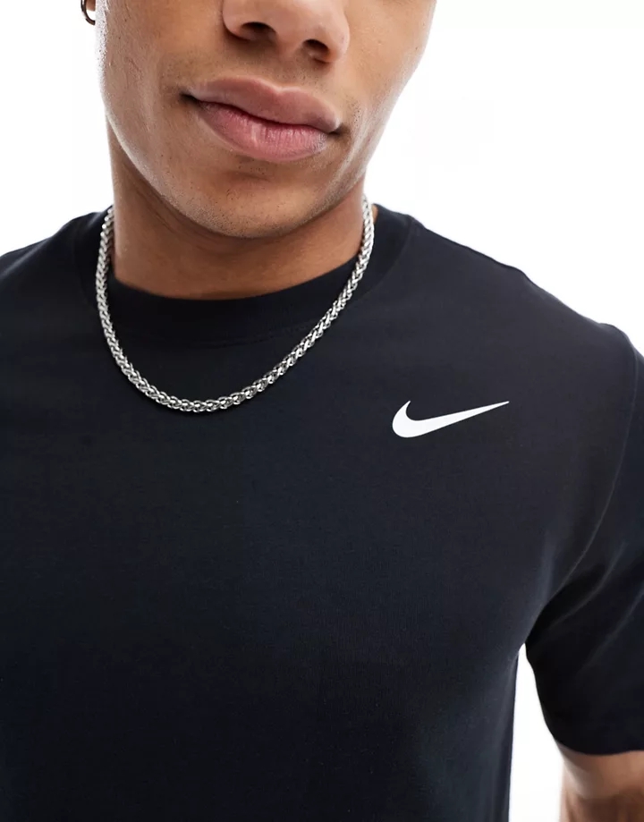 Camiseta negra Dri-FIT de Nike Training Negro cgsMAzCx